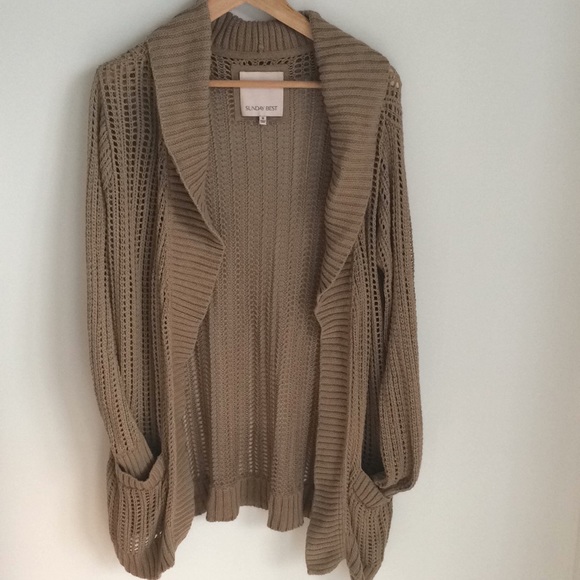 ARITZIA | Sunday Best Oversized Open Cardigan Sz M